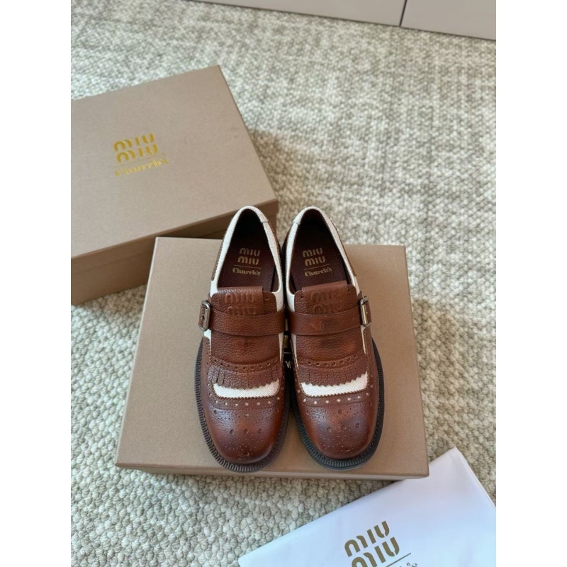 Miu Miu Leather Shoes